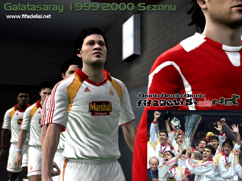 Galatasaray 1999 2000 Sezonu Beyaz Forma Indir Download